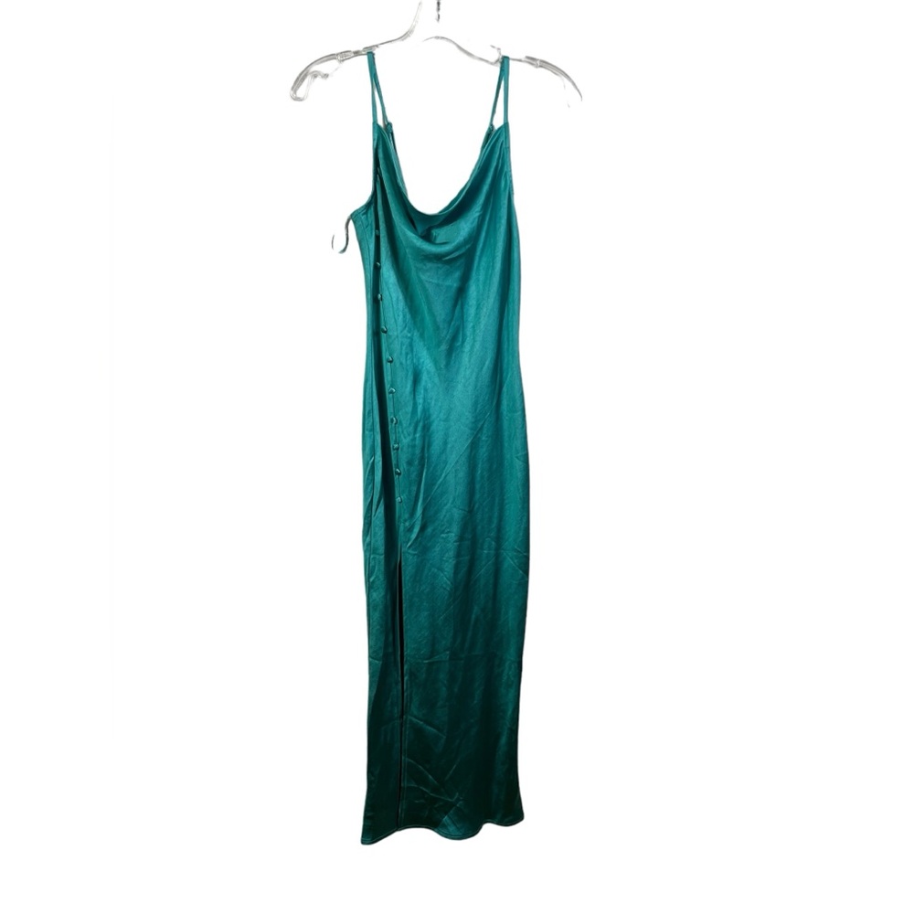 NWT More to Come Haven Midi Dress in Teal - Picture 2 of 6